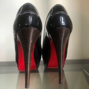 Christian Louboutin Wooded Vintage Heel